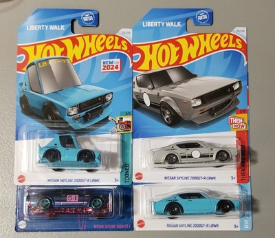 Hot Wheels Nissan Skyline 2000Gt-R LBWK Paint Variations (lot of 4)*************