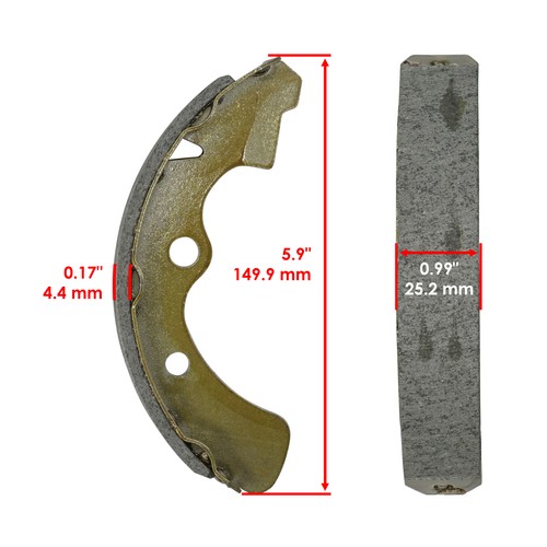 Front Brake Shoes for Kawasaki 41048-7501 - Bild 2 von 8