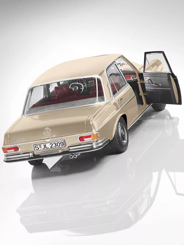 NOREV 1968 MERCEDES BENZ 280 SE SEDAN (W108) Beige 1:18 (DEALER) New! Last One!!
