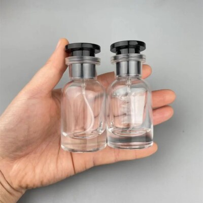 4Pcs - Empty Refillable Travel Glass Perfume Bottle With Spray Atomizer 30ml