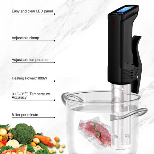 INKBIRD Sous Vide Machine Precision Cooker 2.4G WiFi Ultrafast Water Circulation - 第 15/24 張圖片