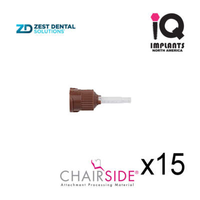 Zest Chairside Attachment Verarbeitung Material Kurze Mischspitzen (15-Pack)