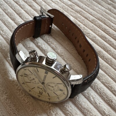 Fossil Rhett Chronograph BQ1007 42 mm Silver Stainless Steel Case