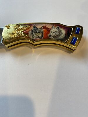 (Wolfs) lock blade pocket knife
