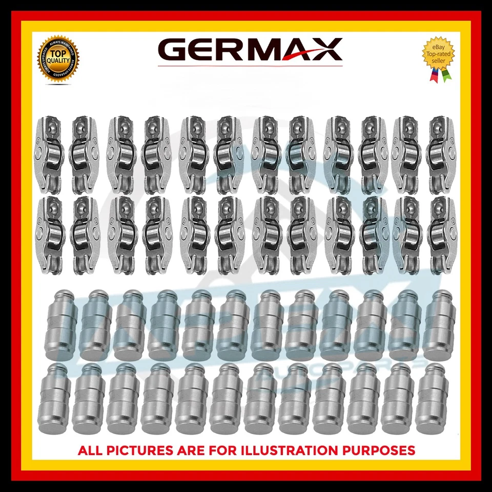 JAGUAR XF XJ 2.7 3.0 D DIESEL ENGINE AJV6D 306DT ROCKER ARMS + LIFTERS - 24 PCS - Image 4 of 4