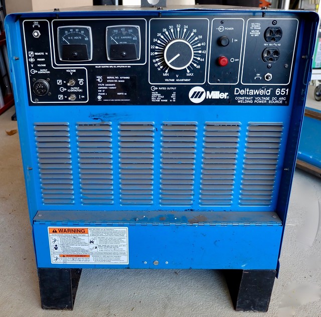 Miller Delta Weld 651 Welder 650 Amp Kf810120 | eBay