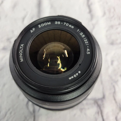 Minolta AF Zoom 35-70mm f/3.5-4.5 Lens For Sony A-Mount Cameras With Front Cap