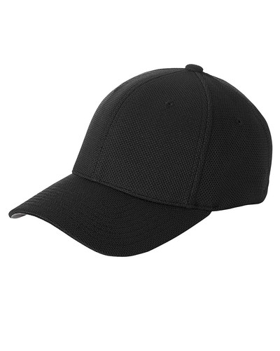 2 Pack Of Flexfit 6577CD Adult 6 Panel Mid Profile Hat Cool & Dry Pique Mesh Cap