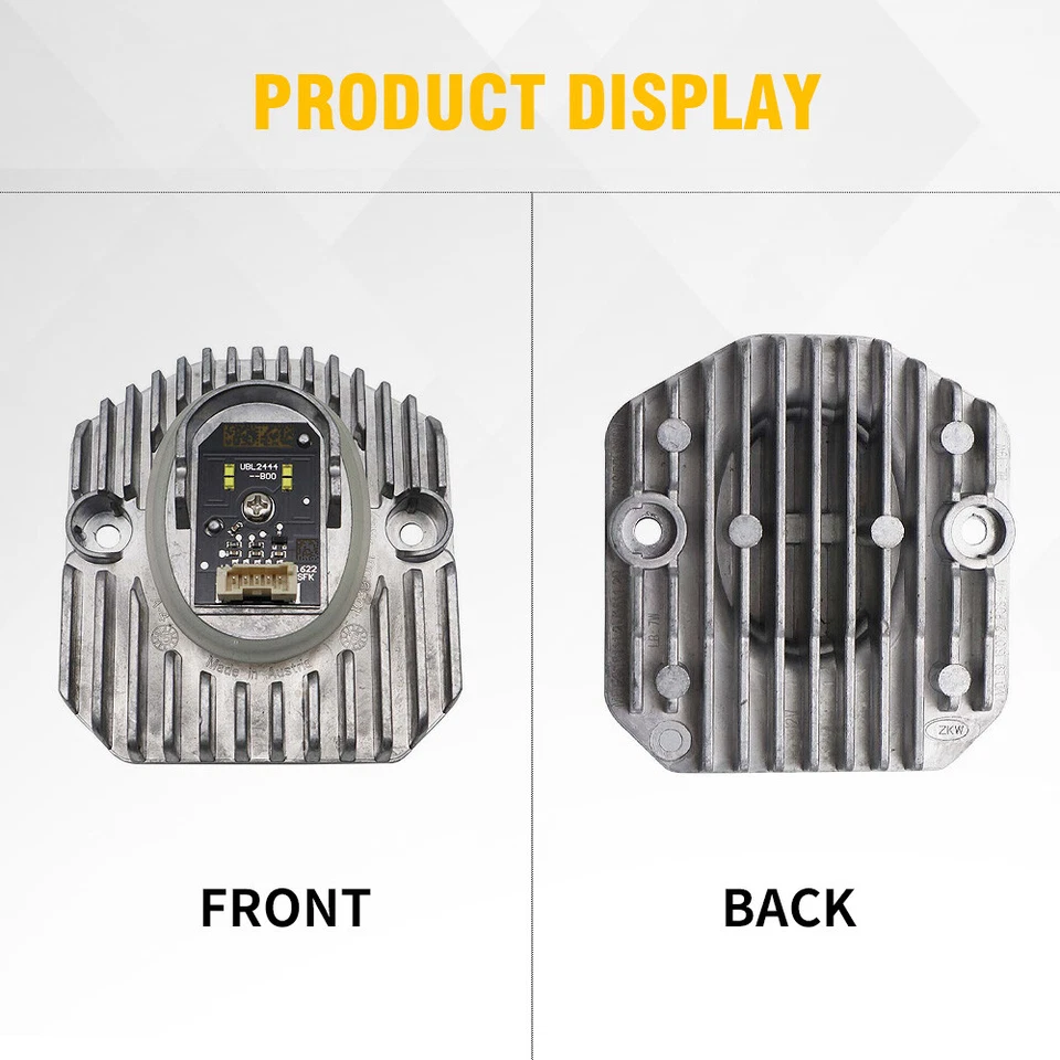 Módulo de luz de conducción diurna 2XLED para BMW 530e 530i 540i 2018 2,0 L 63117214934 Foto 2 de 4