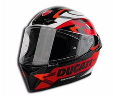 Casco integrale Ducati Suomy Logo Peak 2.0 con visiera parasole fullface helm