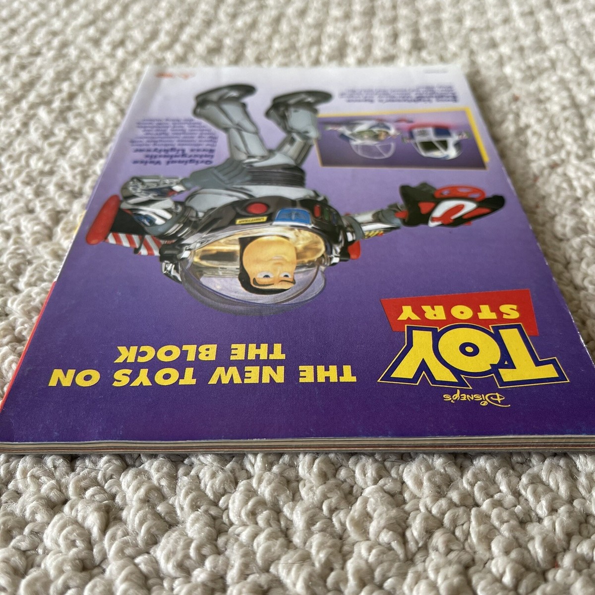 Vintage Disney Adventures Magazine Book Nov. 30, 1996 Toy