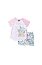 Baby Yoda Girls Pajamas Star Wars The Mandalorian Choose your size