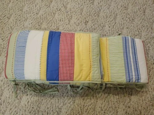 Forros para cuna de malla de algodón Pottery Barn para niños