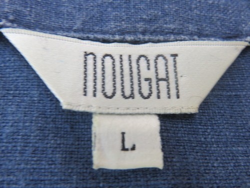 NOUGAT EASY GOING PLAIN SIMPLE DENIM BLUE SLEEVELESS 100% LINEN DRESS UK 10 P - Picture 5 of 10