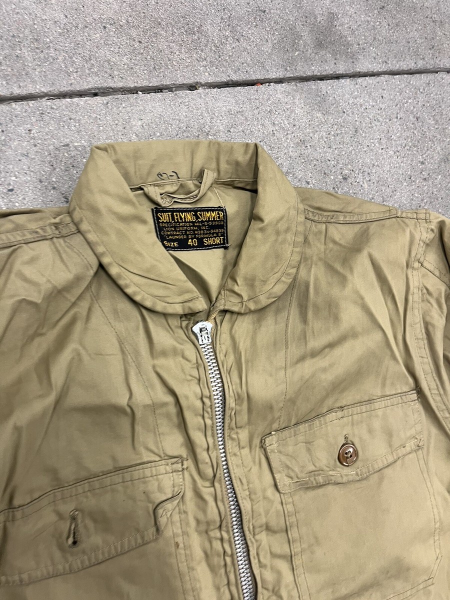 40s　U.S.AIR FORCE suit summer flying Vintage WWII 40s USAAF USAF Summer Flying Suit 40 Short WW2 AW9 | eBay