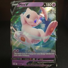 Mew V 069/189 NM Ultra Rare Darkness Ablaze Holo Foil SWSH Pokemon Card 69/189 on eBay