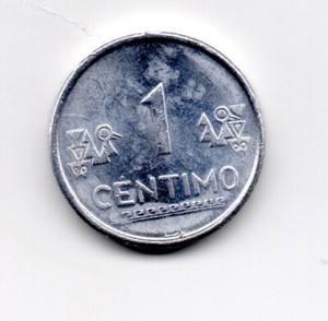 Perú 2008, 1 cent aluminum, city of Chan Chan designs: Chimú culture