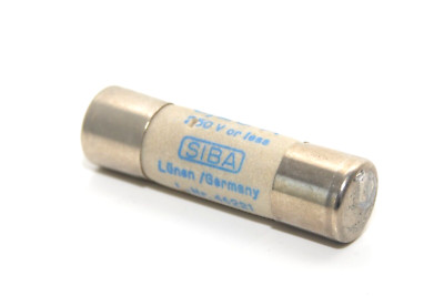 MIL spec Sicherung Fuse Fusetron SIBA Nr. 46221, 250 V / 6.25 A, 10 x 38mm,  NOS