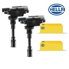 2x HELLA  5DA358000-391 Z&Uuml;NDSPULE Z&Uuml;NDMODUL F&Uuml;R SUZUKI BALENO CARRY LIANA FIAT