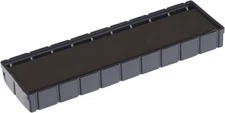 COLOP E/15 Replacement Ink Pads for Stamp - Black (Pack of 2)