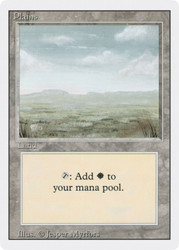 Plains (B) #294 - Revised Edition - Magic: The Gathering