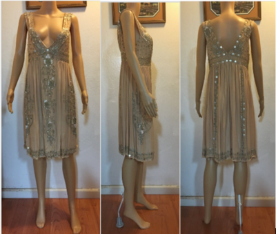 BLUMARINE Couture Vintage 1998 Runway Embellished Dress IT42 | eBay
