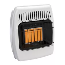 12000 BTU Natural Gas Infrared Ventless Radiant Wall Heater Cabin Garage Warmer