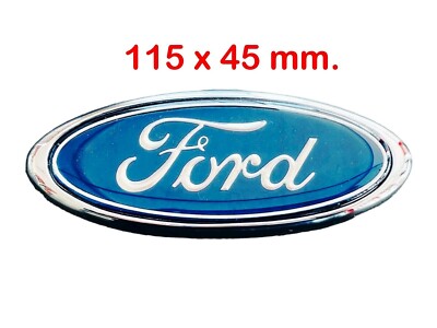 Ford Emblem Replacements Black Rear Badge Emblem For Ford Focus Mk3 & C-Max (2011-2014) - 14.5cm X 5.8cm Rear Emblem Black - Foto 7