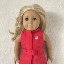 American Girl Just Like You Truly Me Doll #22 Light Blonde Hair Blue Eyes READ