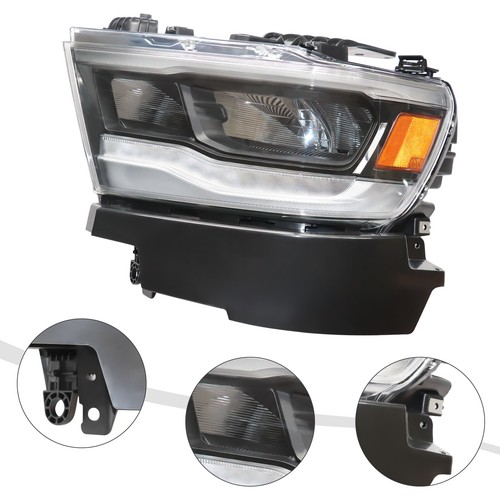 For 2019-2021 Dodge Ram 1500 Full LED LH Headlight OEM Driver Left Side Headlamp - Picture 5 of 16