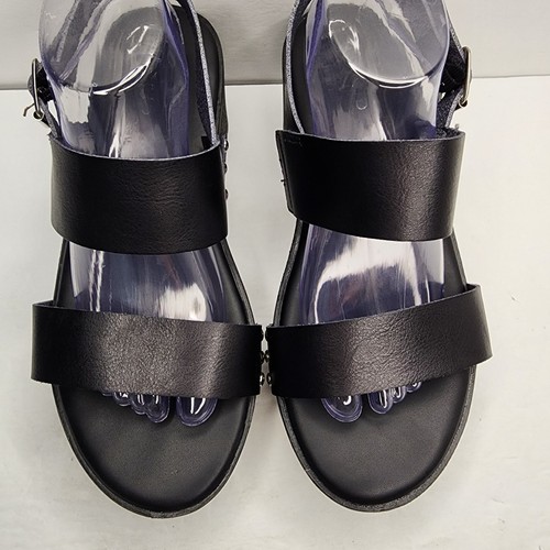 Torrid Studded Platform Sandals Black Women's 11 WW Chunky Block Heel Y2K Style - Picture 4 of 11