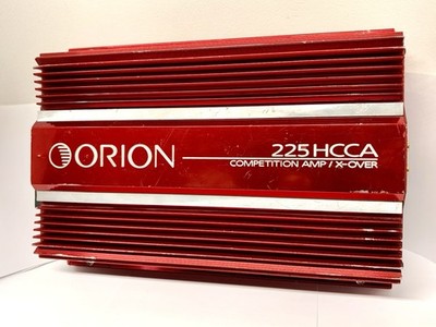 ORION 225HCCA Competition AMP/X-OVER 3rd Gen Pop-top Full Range Bypass Used Amp