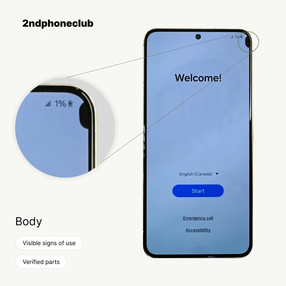 Samsung Galaxy Z Flip 5 - 512GB - Unlocked - Fully Functional - LCD Black Spot - Image 3 of 4