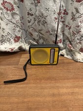 VINTAGE Sony Sports ICF-S73W 2 Band Receiver Radio AM/FM Tested and Working Well