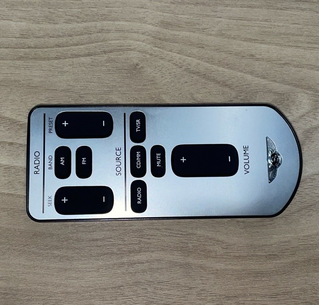 OEM 2009 BENTLEY CONTINENTAL FLYING SPUR NAVIGATION RADIO STEREO REMOTE CONTROL