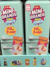 Zuru Mini Minis Refrigerator Fill The Fridge Set, Mini Brands