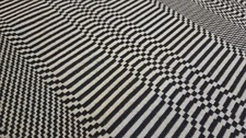 1979 - 1982 Mustang Foxbody Nos Black White Recaro Seat Fabric - 1 Yard 1979 - 1982 Mustang Foxbody Nos Black White Recaro Seat Fabric - 1 Yard