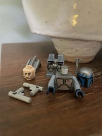 LEGO Star Wars Jango Fett Minifigure with Smile (sw0468)