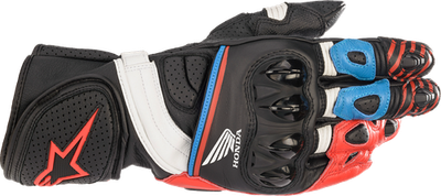 #ad Alpinestars Honda GP Plus R v2 Gloves Black Bright Red Blue $249.95