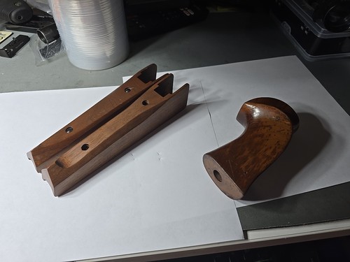 Thompson Center T/C Contender Wood Grip and Forearm OEM 7