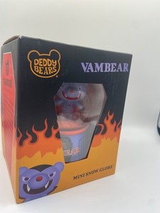Deddy Bear VAMBEAR Mini Snow Globe Halloween New innov8