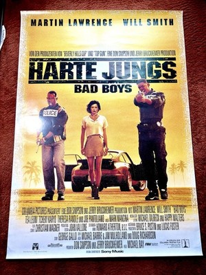 Bad Boys - Harte Jungs Kinoplakat Poster A0, 84x119cm, Will Smith, Lawrence