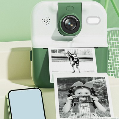 Camera Instant Print 48MP Photo 1080P Video 2.4 In IPS Screen Portable Camera CB
