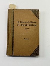 A Thousand Years of Jewish History By Rev. Maurice H. Harris - Hardcover -1917