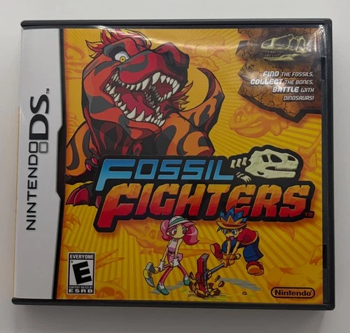 Fossil Fighters Nintendo DS Game Complete CIB Case Tested Authentic