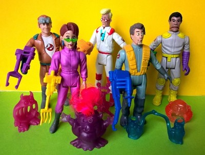The Real Ghostbusters: 5 Figuren ''Fright Features'',  lose, kpl. Vintage Kenner