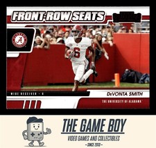 2021 Panini Contenders Draft Picks Front-Row Seats Red #4 DeVonta Smith Alabama