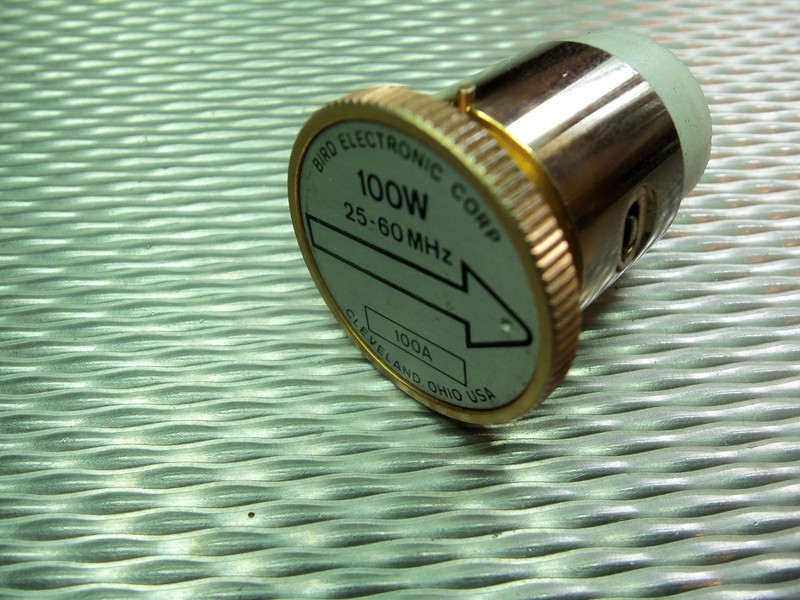 Bird 43 Thruline WattMeter Element 100W 100A 25-60MHz