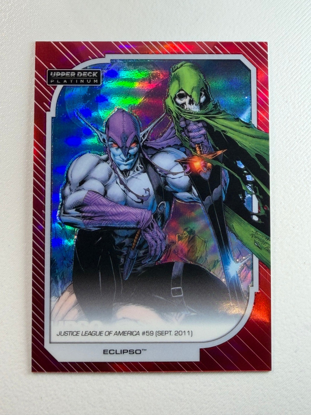 2026 Upper Deck Platinum DC - Eclipso Red Rainbow #148