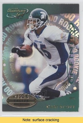 2000 Quantum Leaf Infinity Green 39/75 Gari Scott #345 Rookie RC READ 1j6